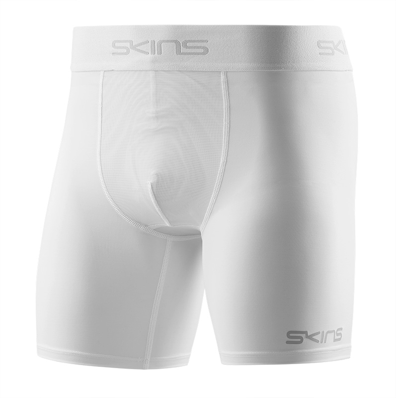 Mens-White-Skins-Shorts