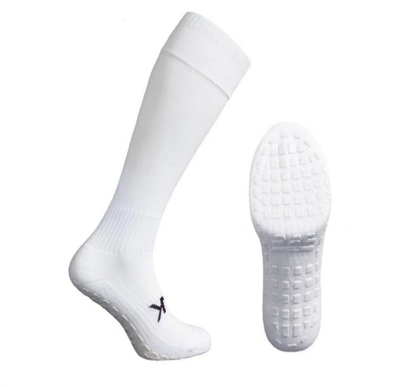 SHOX Full Length Grip Socks white
