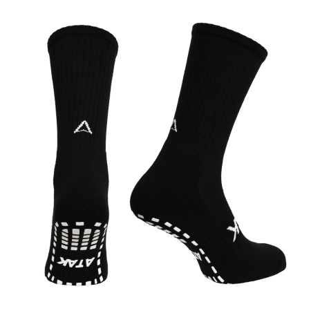 Black Atak Grip Socks