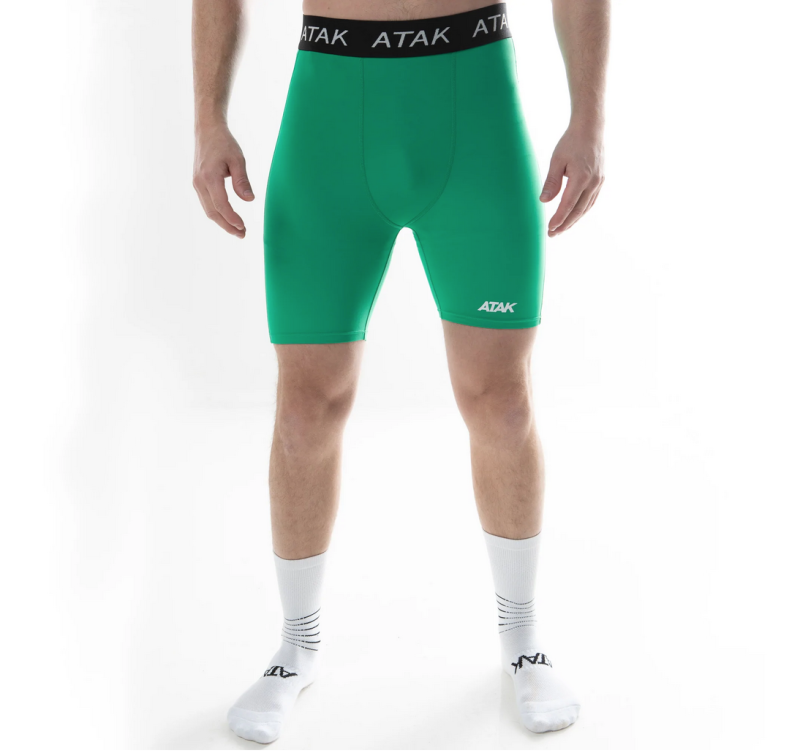 Atak Compression Shorts Green
