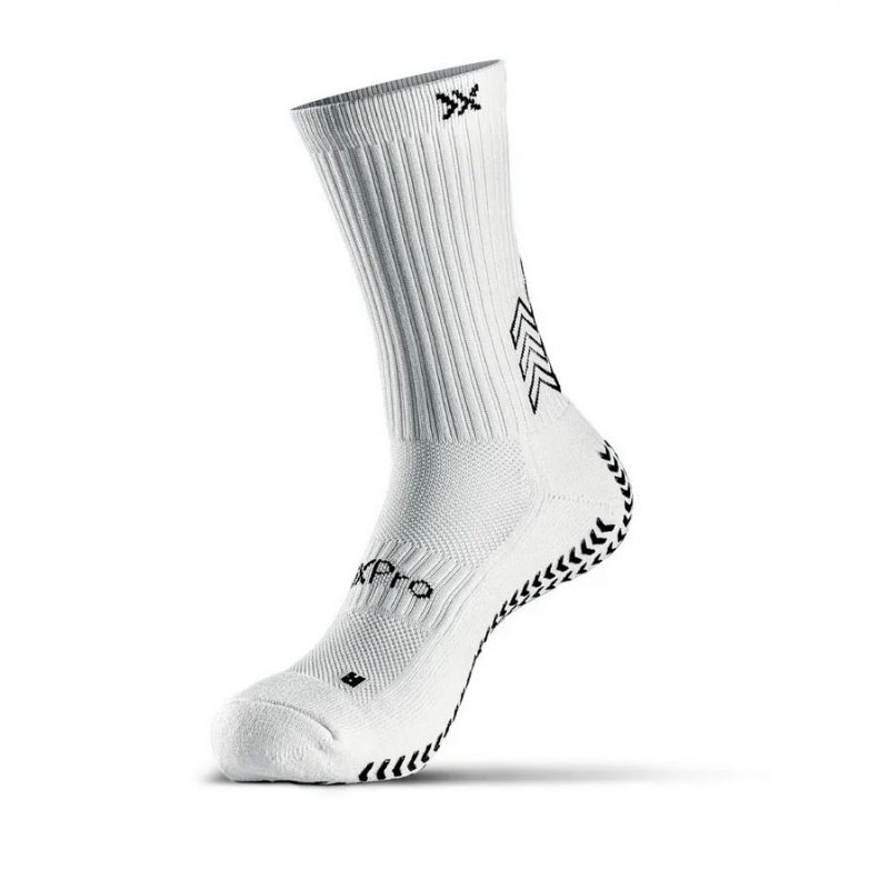 SOXPro Classic Grip Sock White