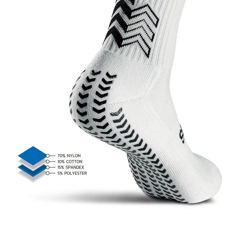 SOXPro Classic Grip Sock White features