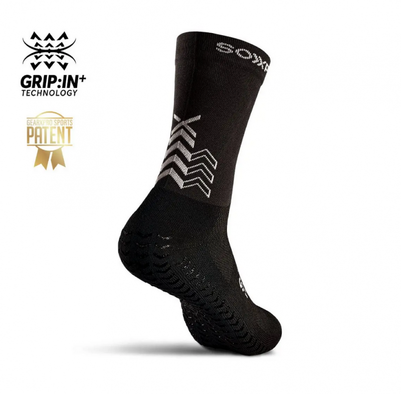 SOXPro Grip sock UltraLight Black Side