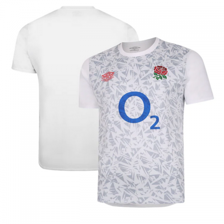 ENGLAND RUGBY WARM UP JERSEY TOP