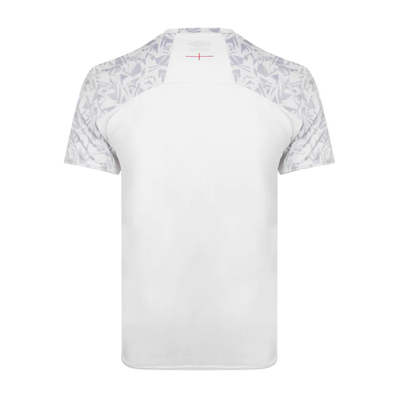 Official ENGLAND RUGBY GYM TOP white Back