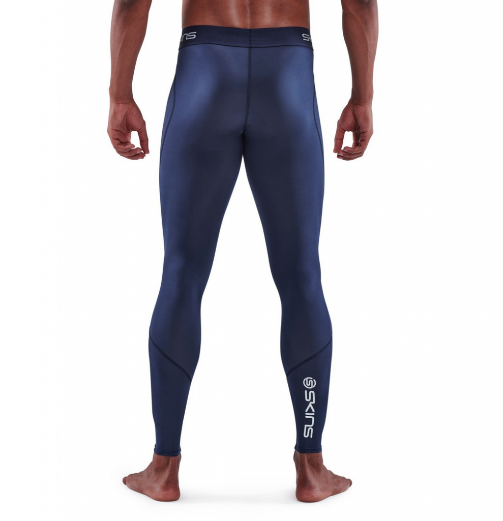 SKINS SERIES-1 MEN'S LONG TIGHTS NAVY BLUE | The Rugby Shop
