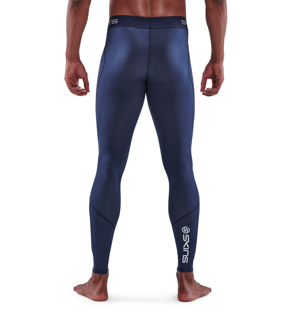 SKINS SERIES-1 MEN'S LONG TIGHTS NAVY BLUE | The Rugby Shop