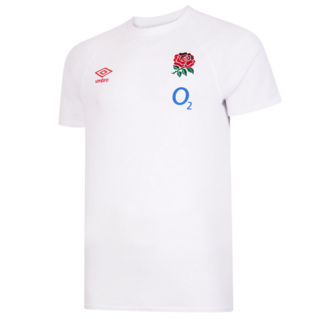 Size L New Claret Essentials Crest Graphic England Rugby T-Shirt Men's 