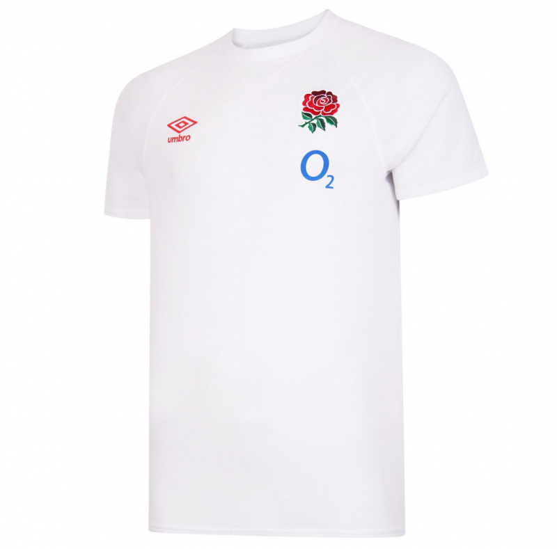 ENGLAND RUGBY MARL TEE white