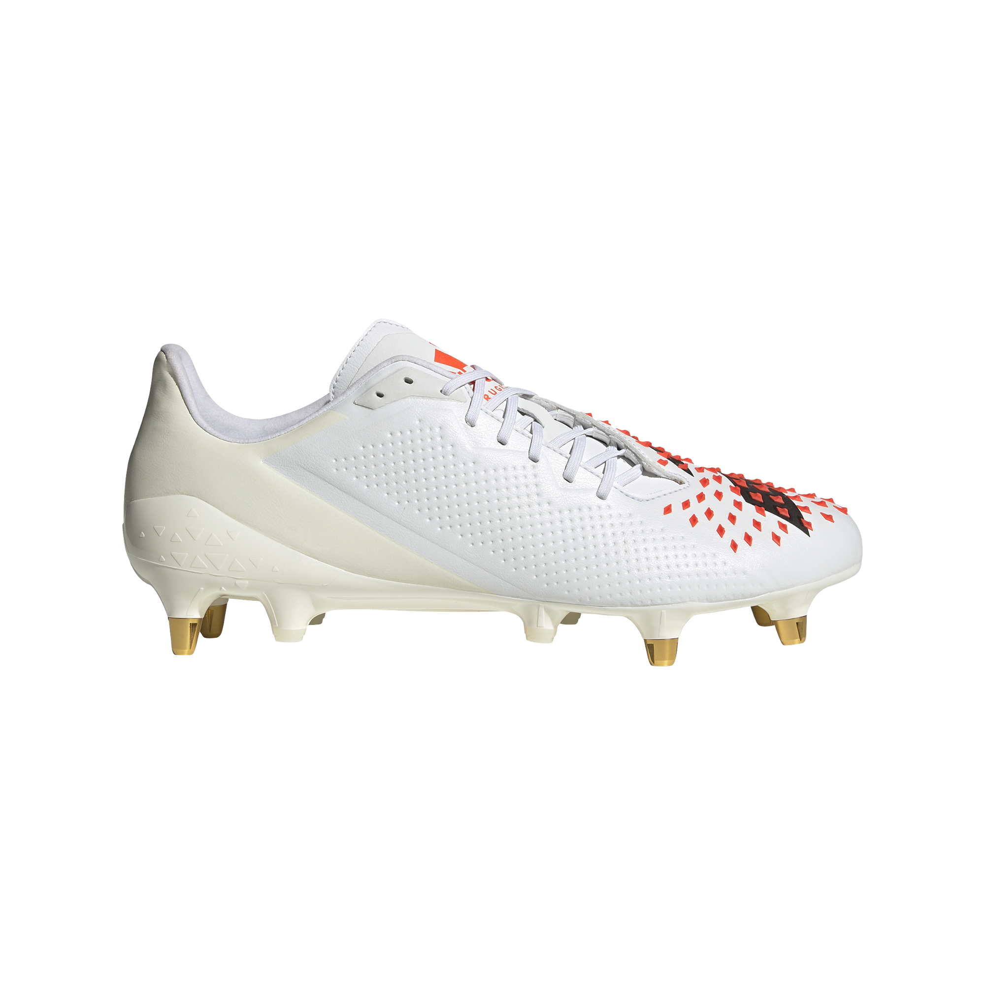 adidas Predator Malice SG Rugby Boots White The Rugby Shop