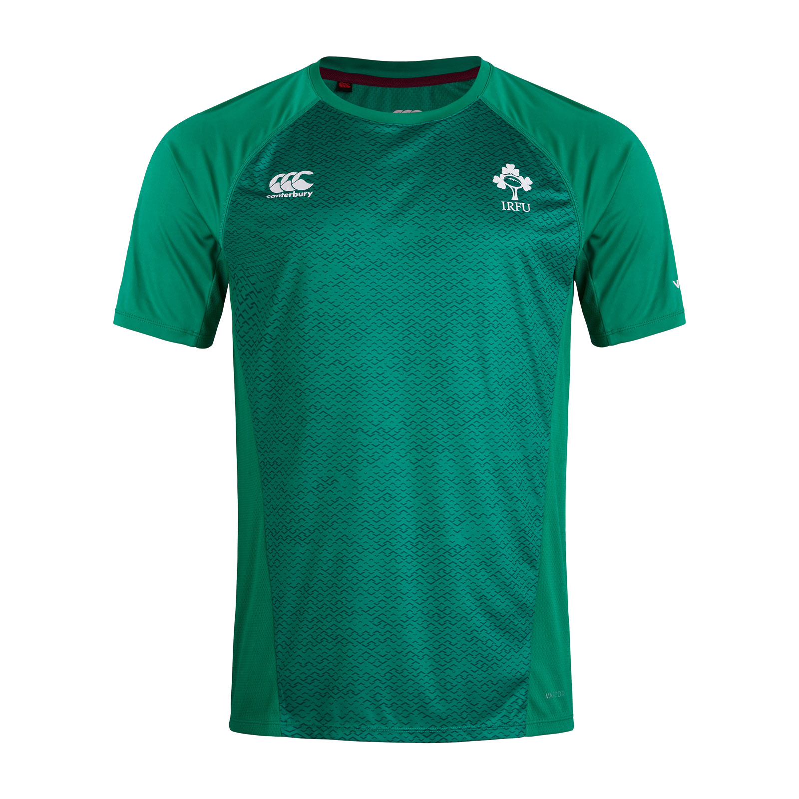 Canterbury Ireland Rugby Eco 21/22 Poly T-Shirt Green The Rugby Shop
