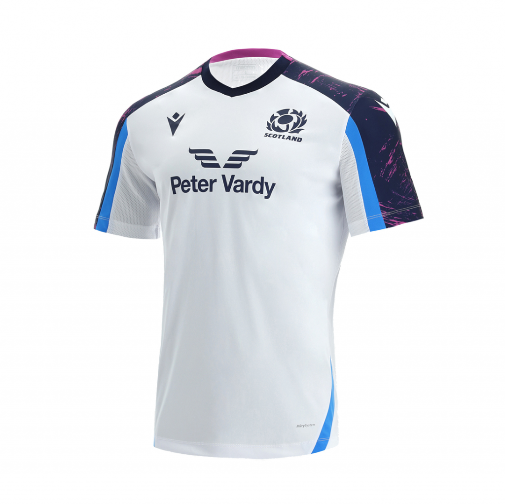 Scotland Rugby 2021/22 white Gym-shirt | The Rugby Shop