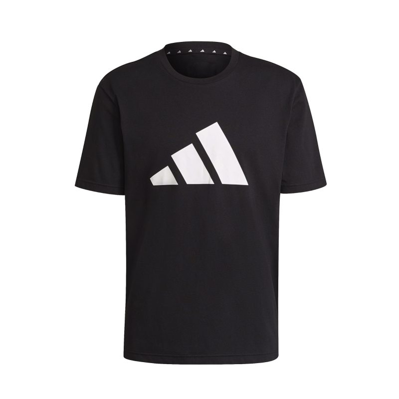 adidas 3 bar icons Tshirt black