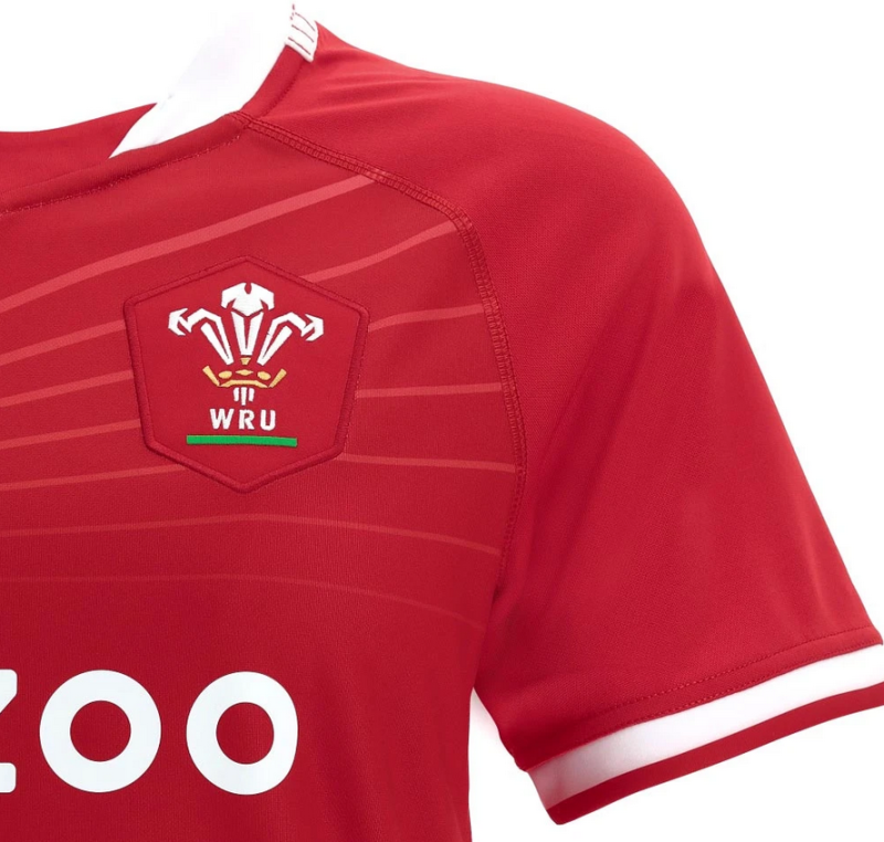 Wales Replica Womens Rugby Jersey Zoom