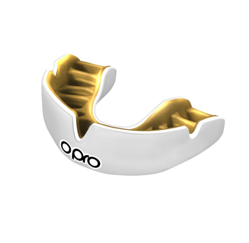 Opro Powerfit Mouth Guard White