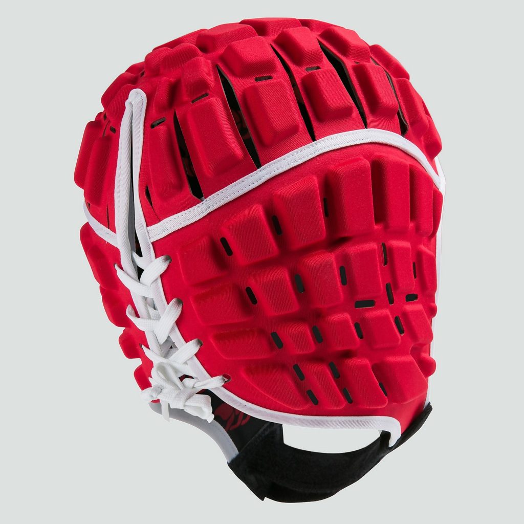 Canterbury Reinforcer Headguard Red Scrum Hat The Rugby Shop