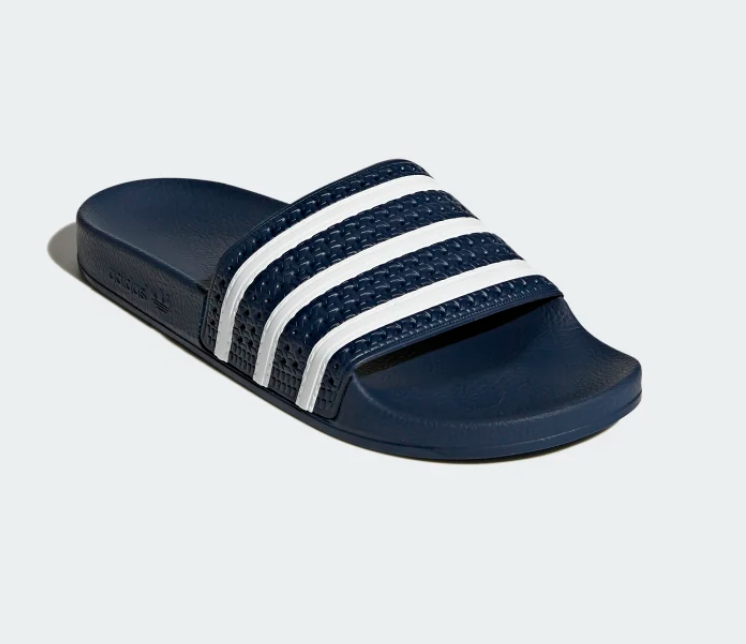 adidas Slides blue toe