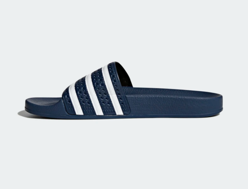 adidas Slides blue right