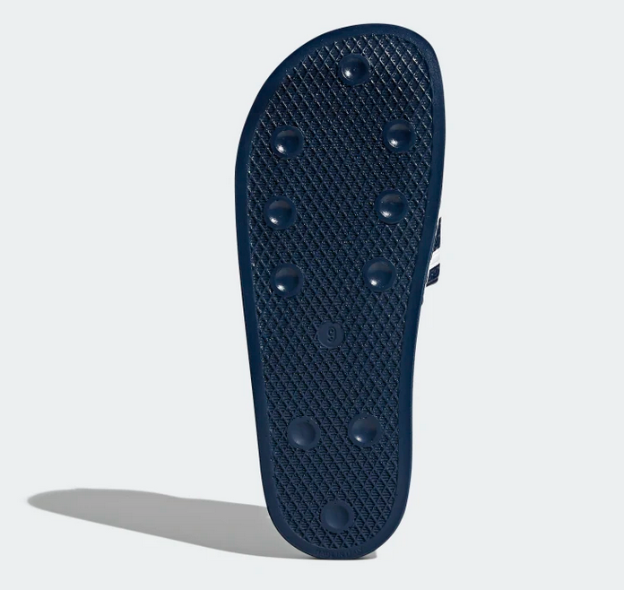 adidas Slides blue sole