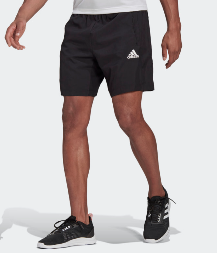 adidas woven gym shorts