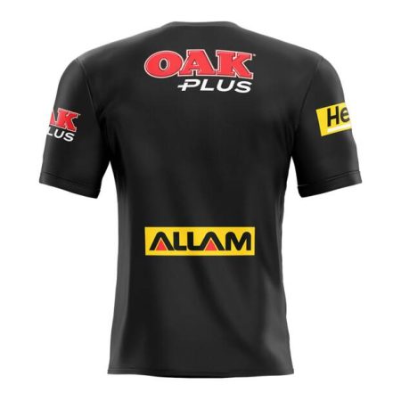 Penrith Panthers Training Tee 22 black back