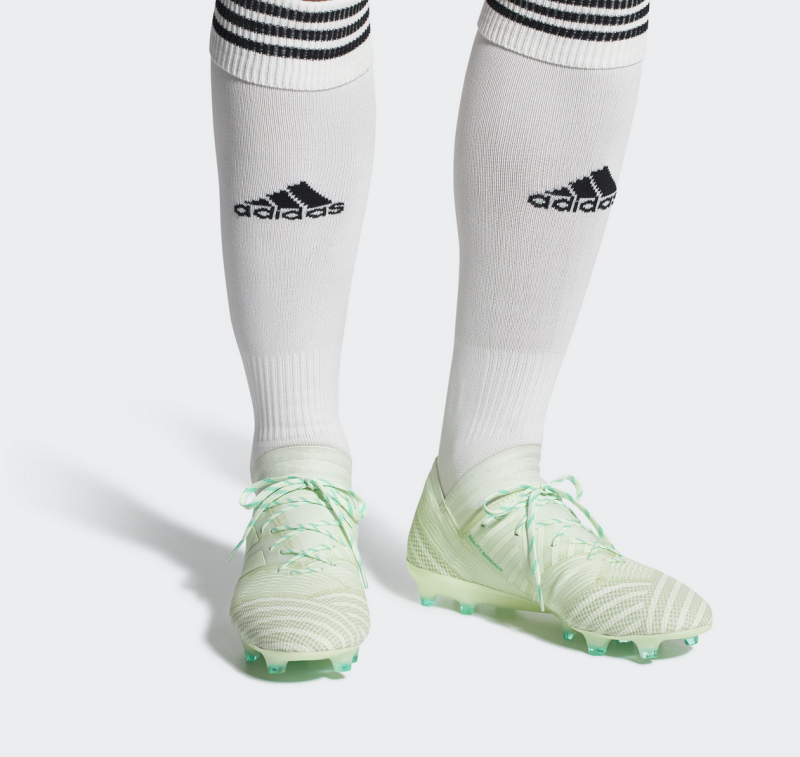 Adidas Nemeziz 17.1 FG Deadly Strike Side feet