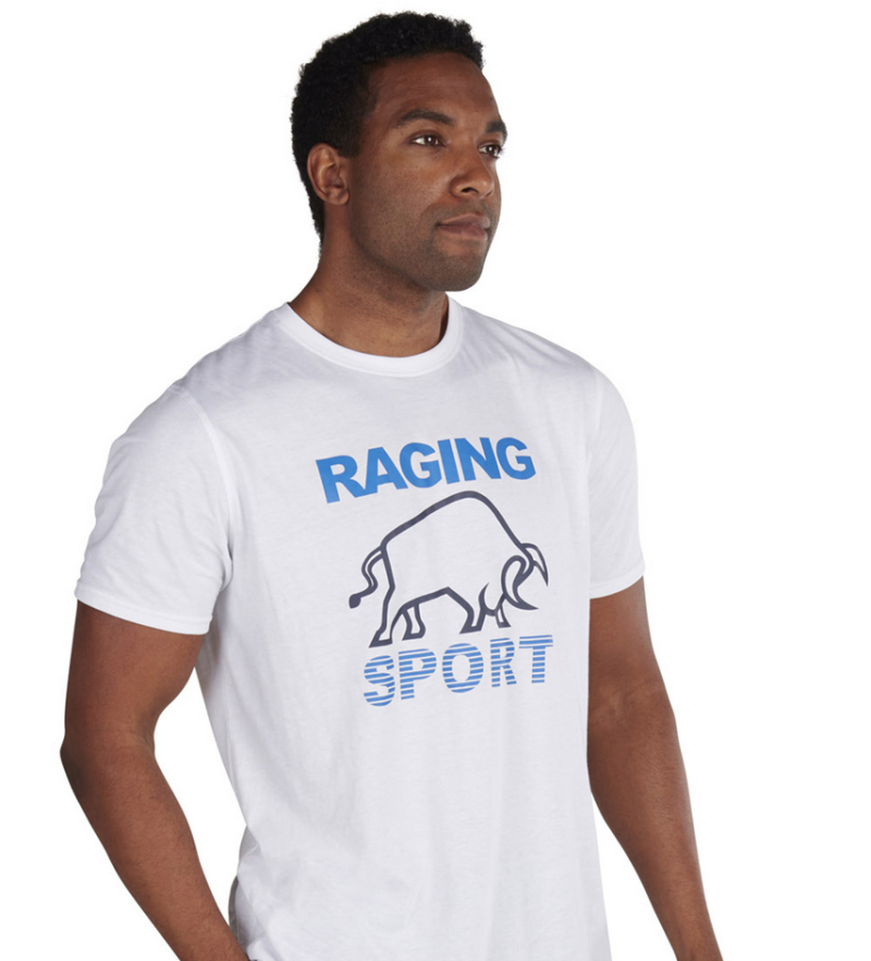 Raging Bull T-shirt White side