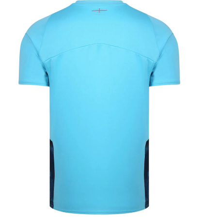 England Rugby Gym Training T-Shirt - Blue back