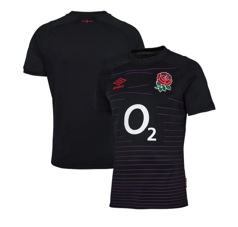 England Rugby Alternate Replica Jersey 2022/23 black