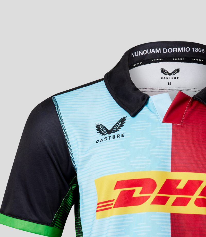 HARLEQUINS home shirts 22/23 zoomed