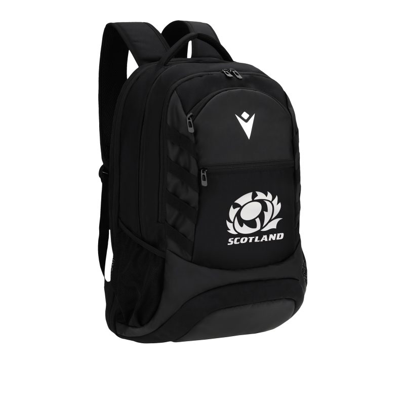 Scotland Rugby 2022/23 black lux backpack