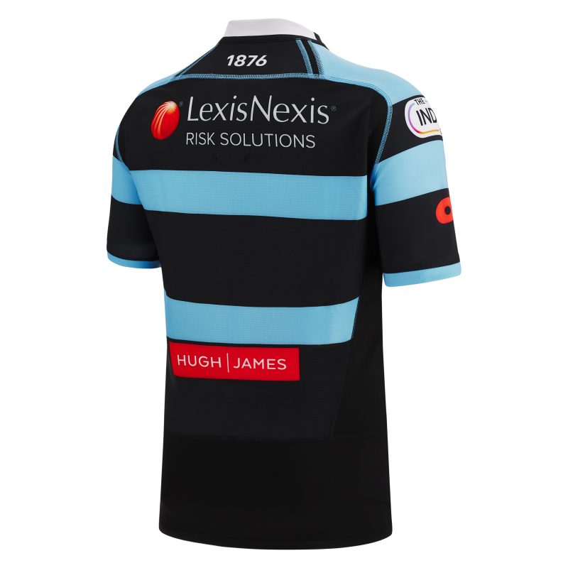 Cardiff Blues Rugby Home Replica Jersey 2022/23 back