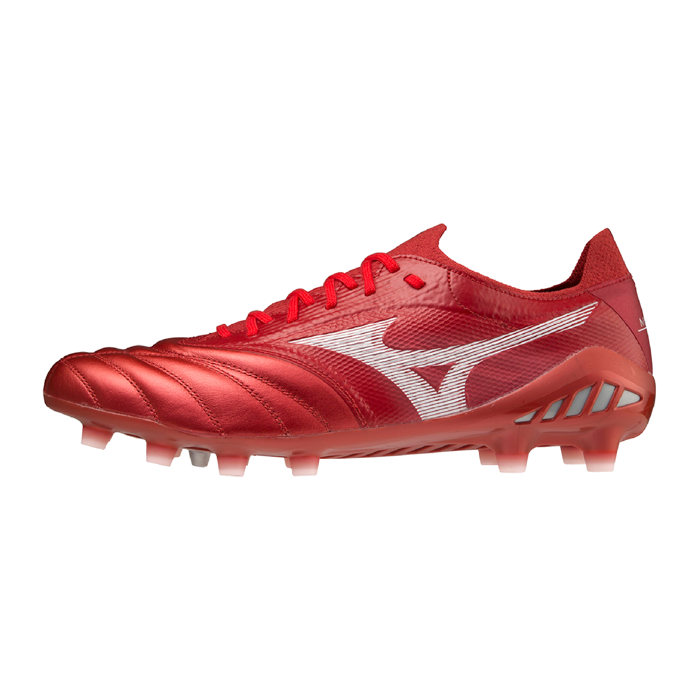 Mizuno Morelia Neo Iii Beta Elite Red White The Rugby Shop