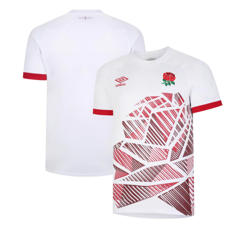 England Rugby 7s Home Kit combined