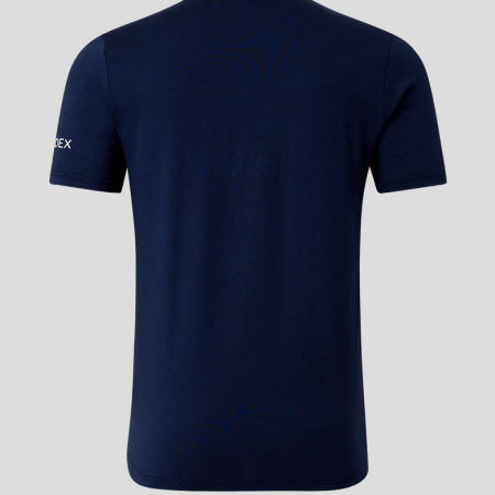 Saracens Navy Men's Logo T-Shirt back