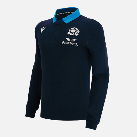 Scotland Rugby Home Cotton Long Sleeve Jersey 22/23