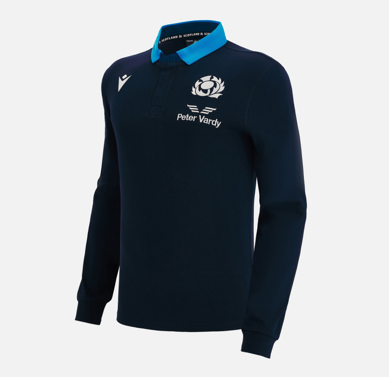 Scotland Rugby Home Cotton Long Sleeve Jersey 22/23
