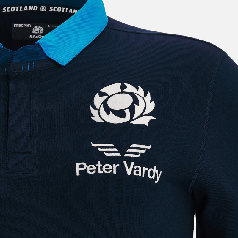 Scotland Rugby Home Cotton Long Sleeve Jersey 22/23 front