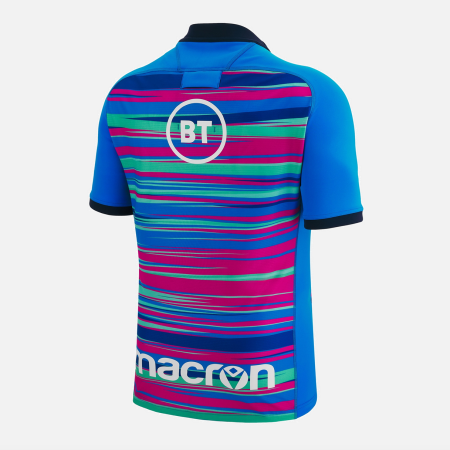 Scotland Rugby 2022/23 painted training shirt back