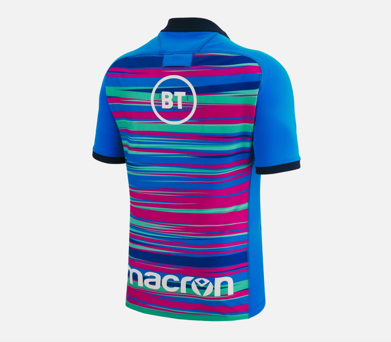 Scotland Rugby 2022/23 painted training shirt back