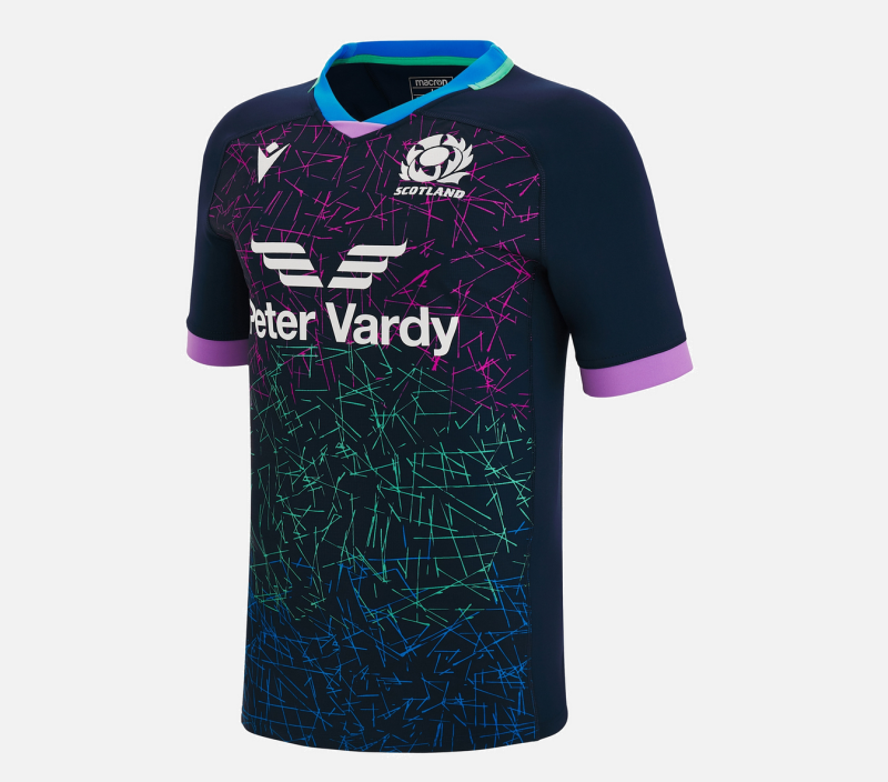 Scotland Rugby 2022/23 sticks training shirt