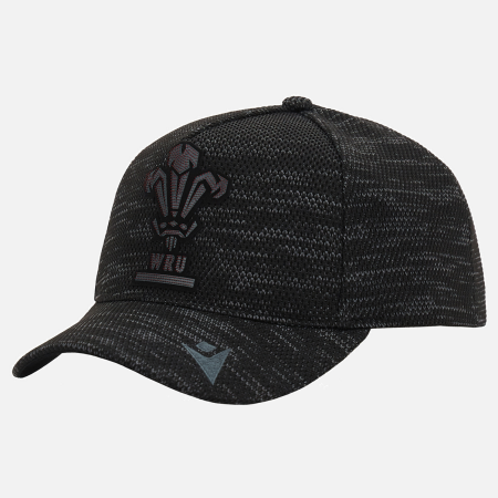 Welsh Rugby black trucker cap