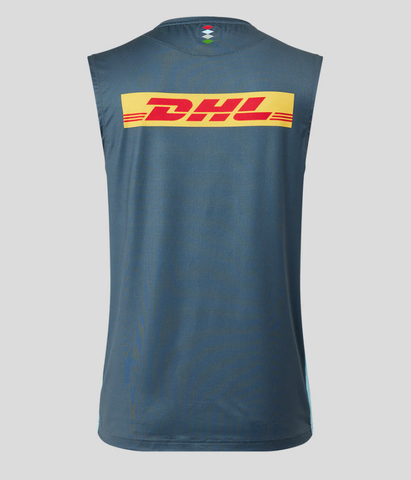 Harlequins Men's Training Vest - Dark Slate back