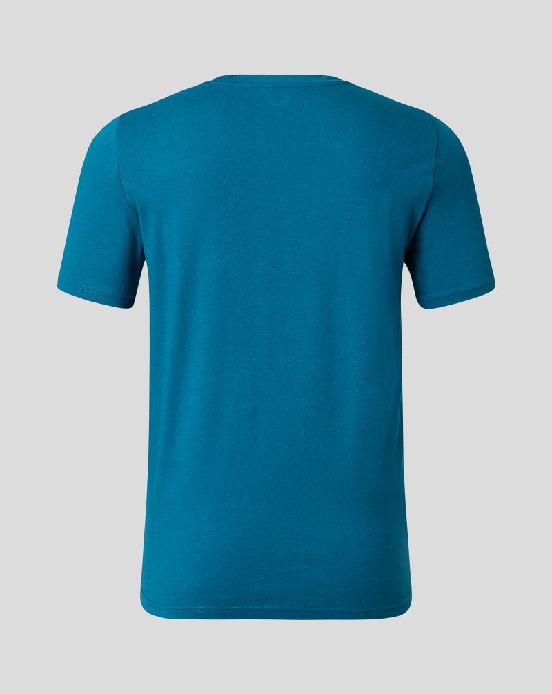 Harlequins Rugby Supports T-shirt Ink Blue back
