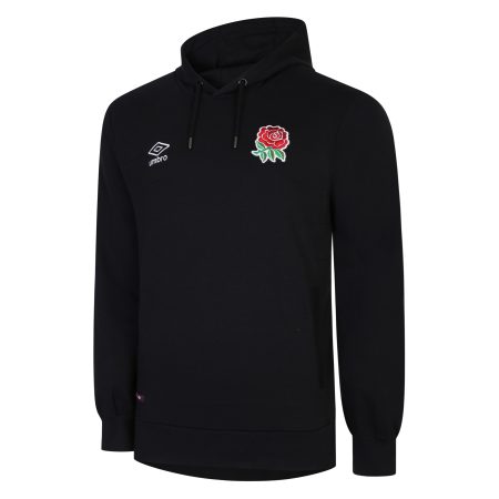 England Classic Quilted Hoodie - Black