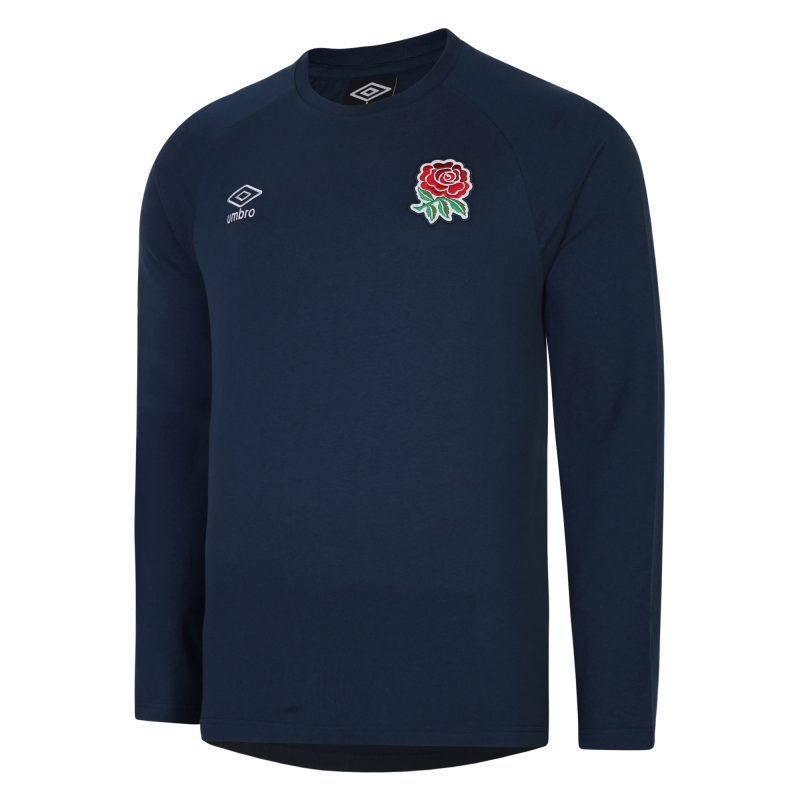 England Rugby Long Sleeve T-shirt Navy