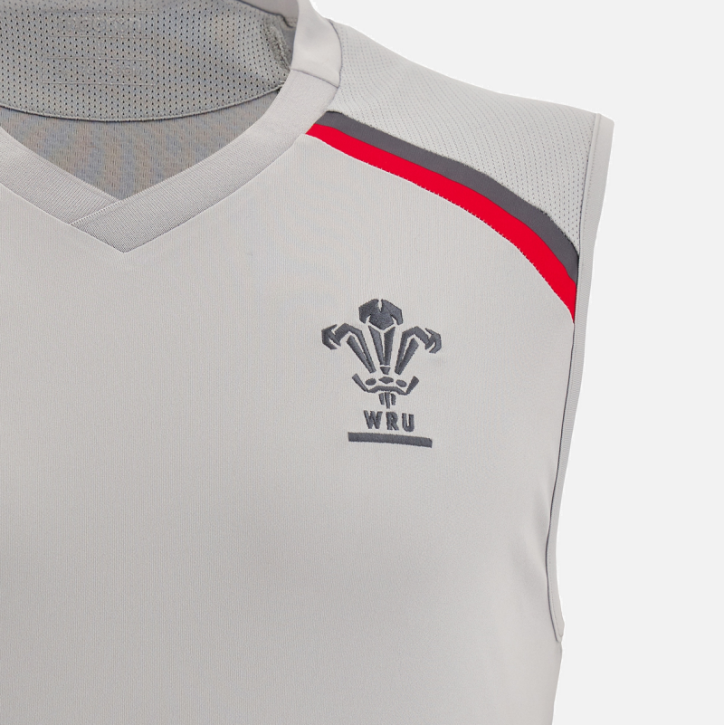 Welsh Rugby 2022/23 Sleeveless Training Tee front