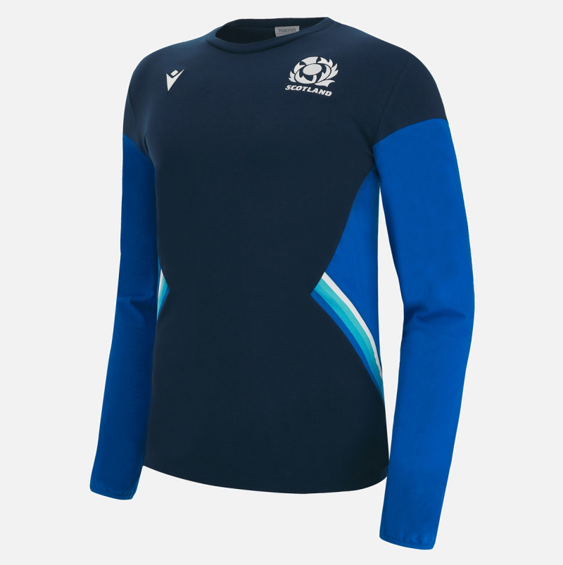Scotland Rugby 2022/23 long sleeve polycotton tee