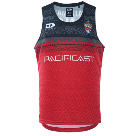 Tonga Rugby League Mens Training Singlet/Vest