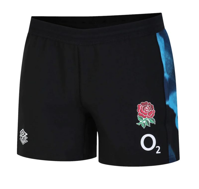 England Rugby Training Shorts - Black